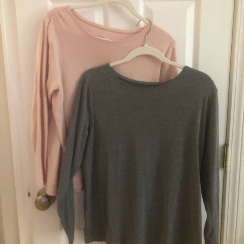 CJ Banks Sz X Long Sleeve Tops Bundle